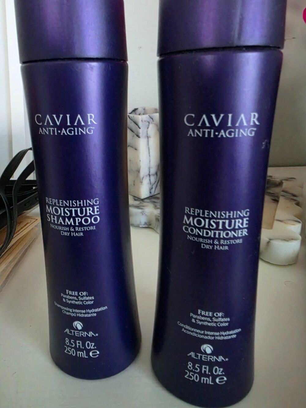 Alterna Caviar Anti Aging Replenish Moisture Shampoo and Conditioner